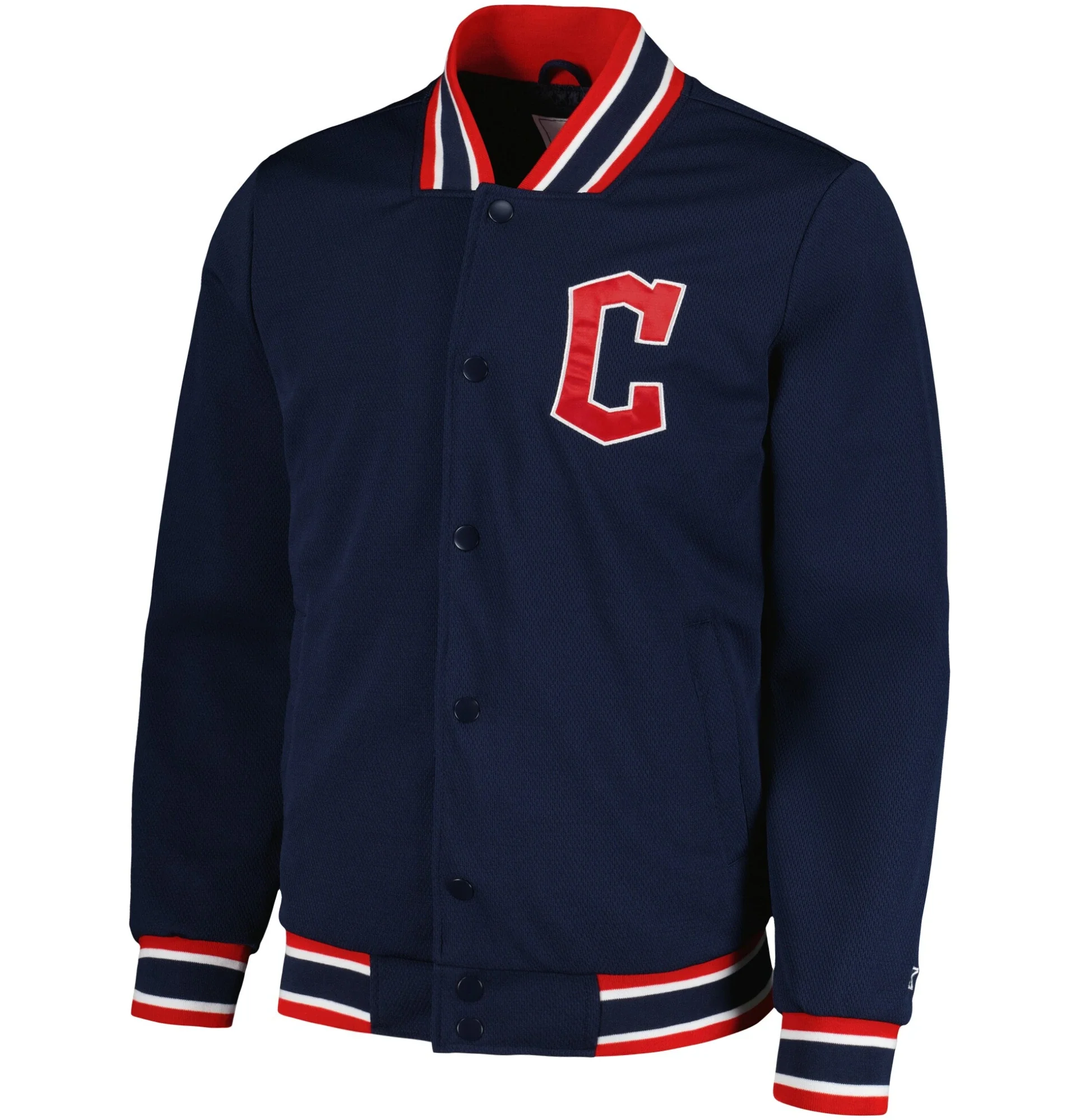 Cleveland-Guardians-Starter-Navy-Secret-Full-Snap-Polyester-Varsity-Jacket-TeamJacketShop