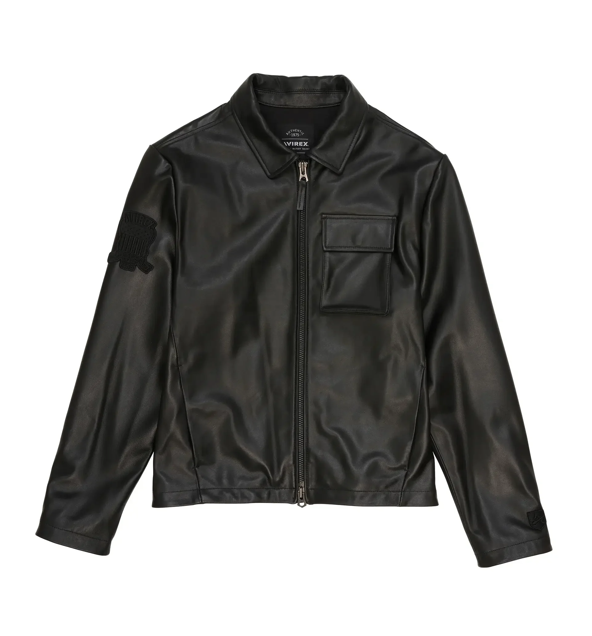 Avirex Leather Aviator Shirt