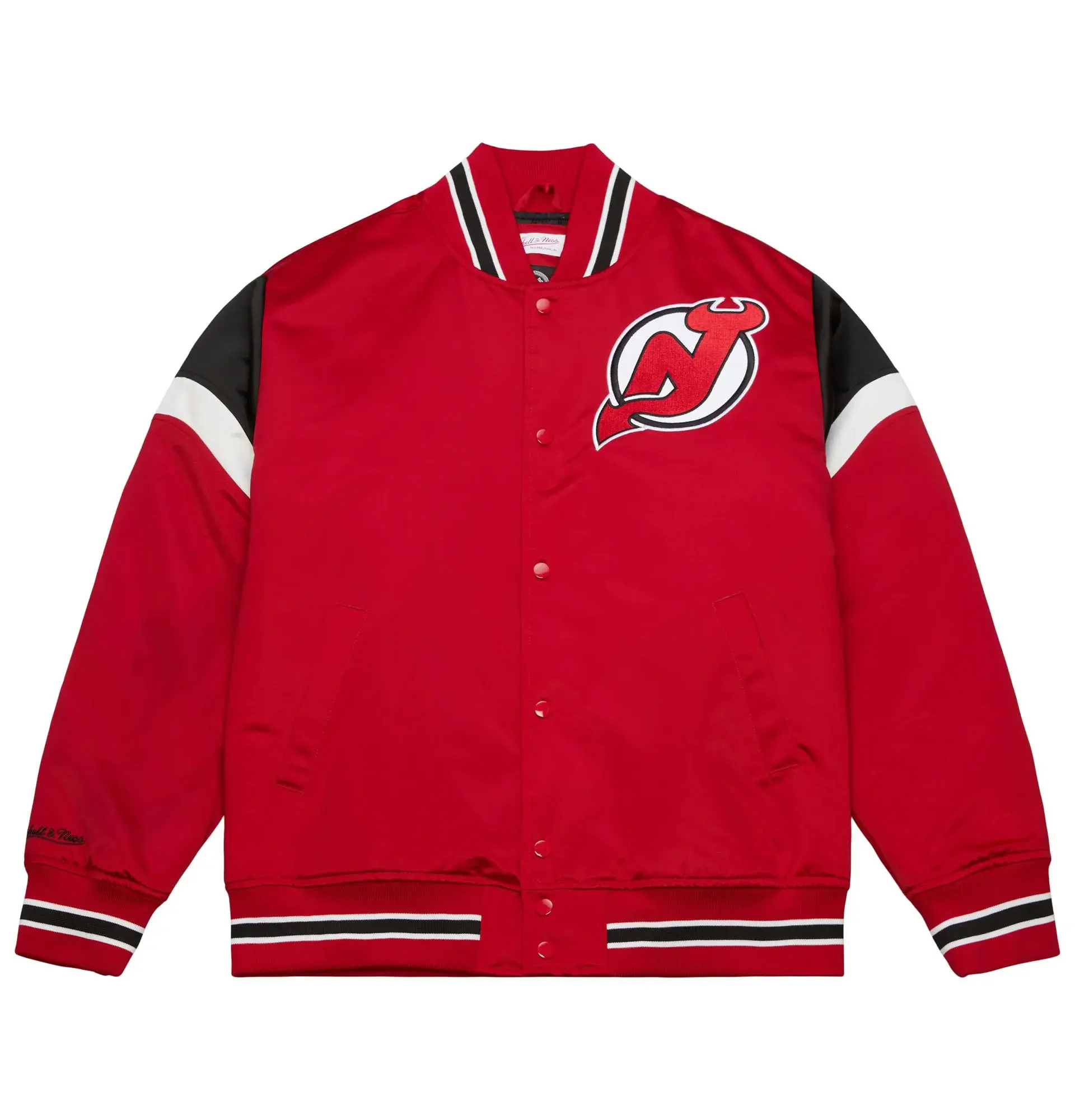 New Jersey Devils Red Varsity Team Jacket 1