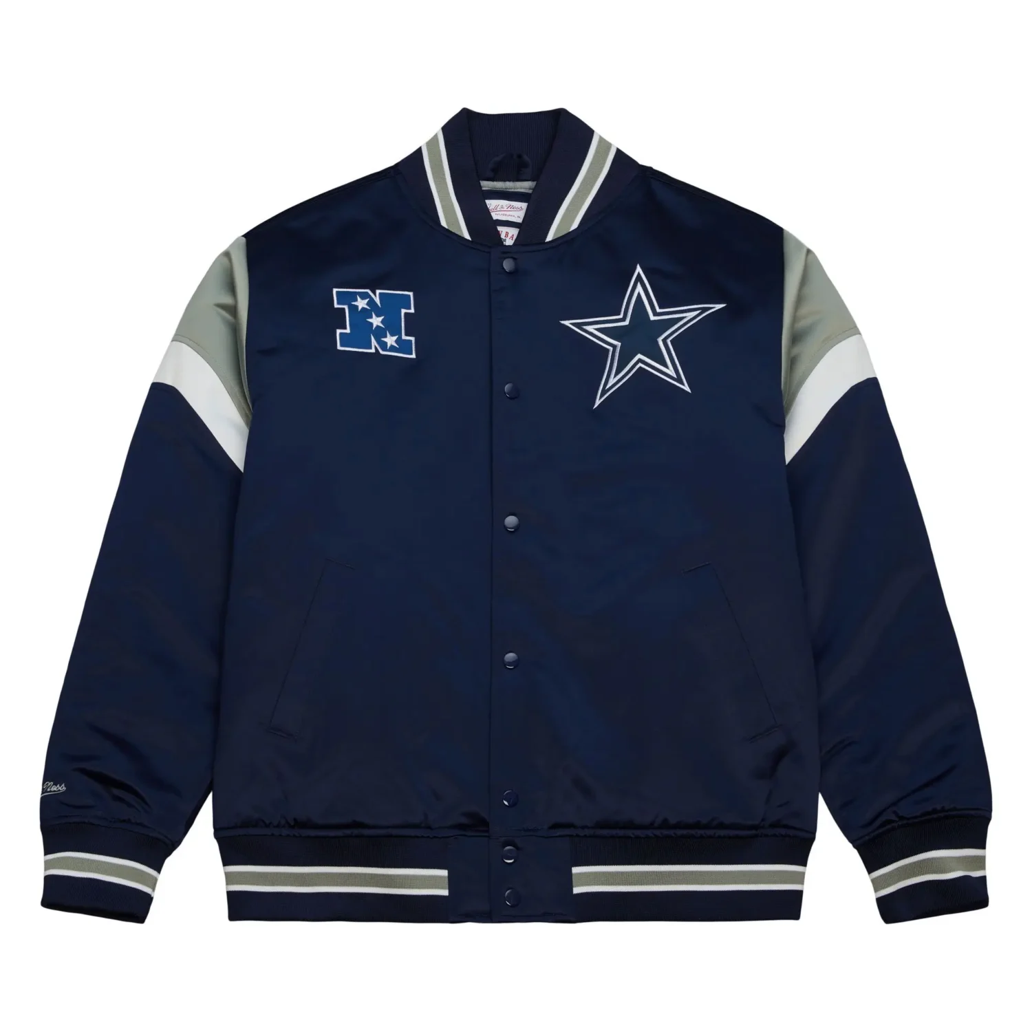 Dallas Cowboys Blue Varsity Jacket 3